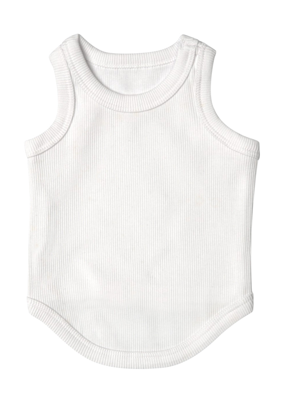Ribbed Tank Top Shirt for Dogs