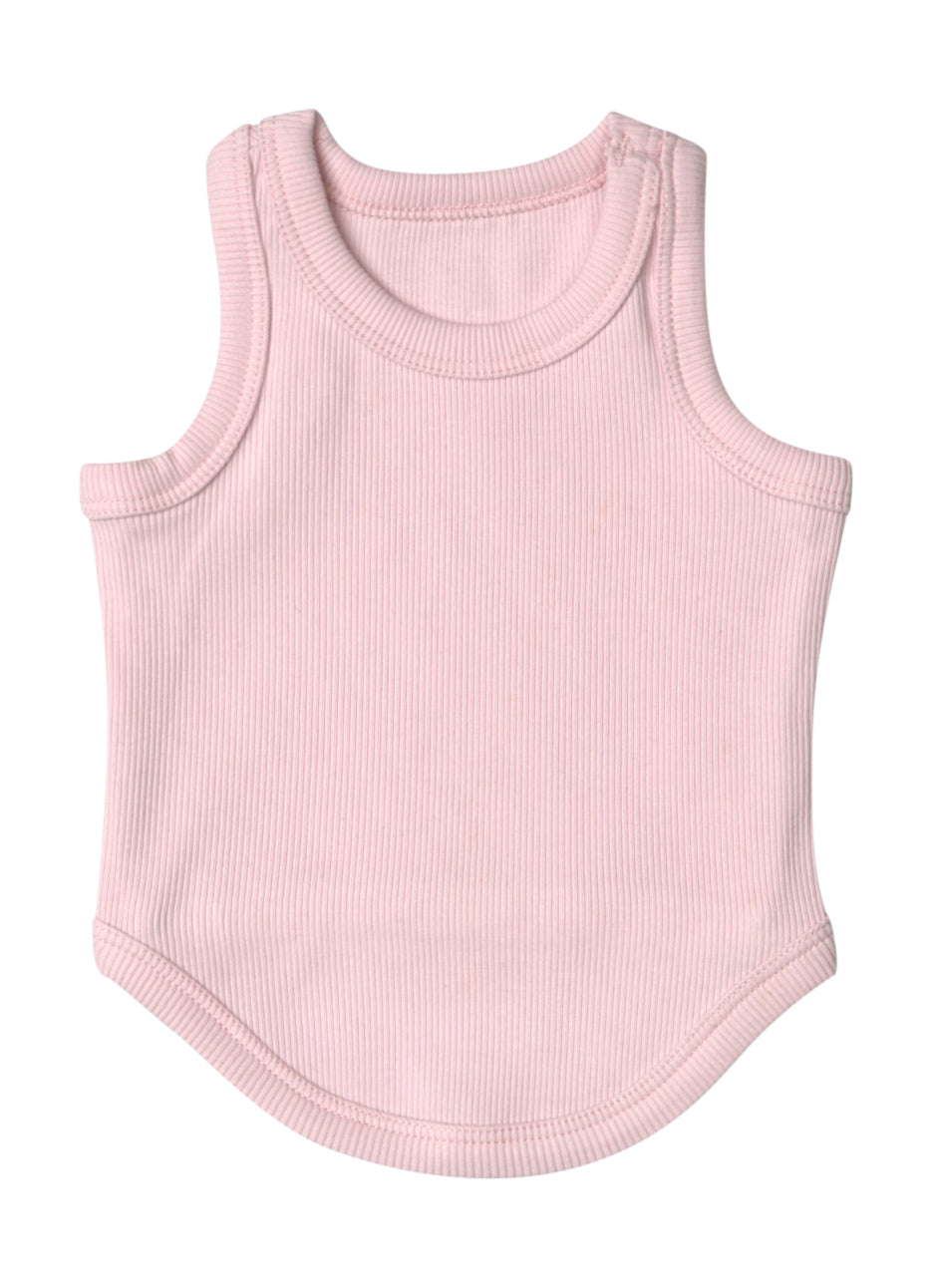 Ribbed Tank Top Shirt for Dogs