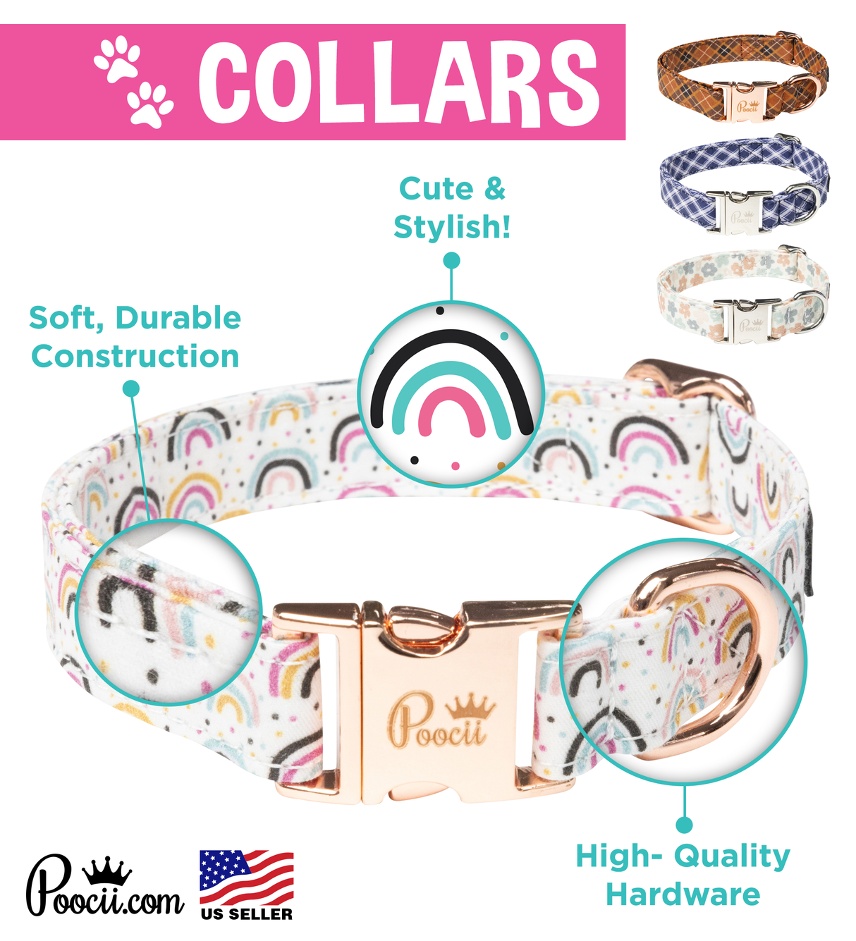 Premium Fabric Dog Collar