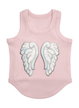 Angel Wing Ribbed Tank Top Shirt for Dogs